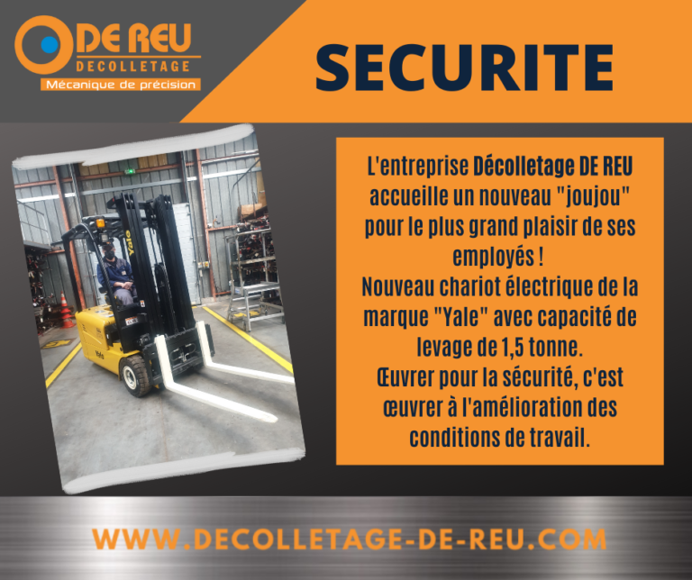 SECURITE CHEZ DECOLLETAGE DE REU